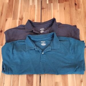 Mens 2-Pack Merona Polo T-Shirts - Size XXL